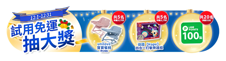 申請試用抽大獎