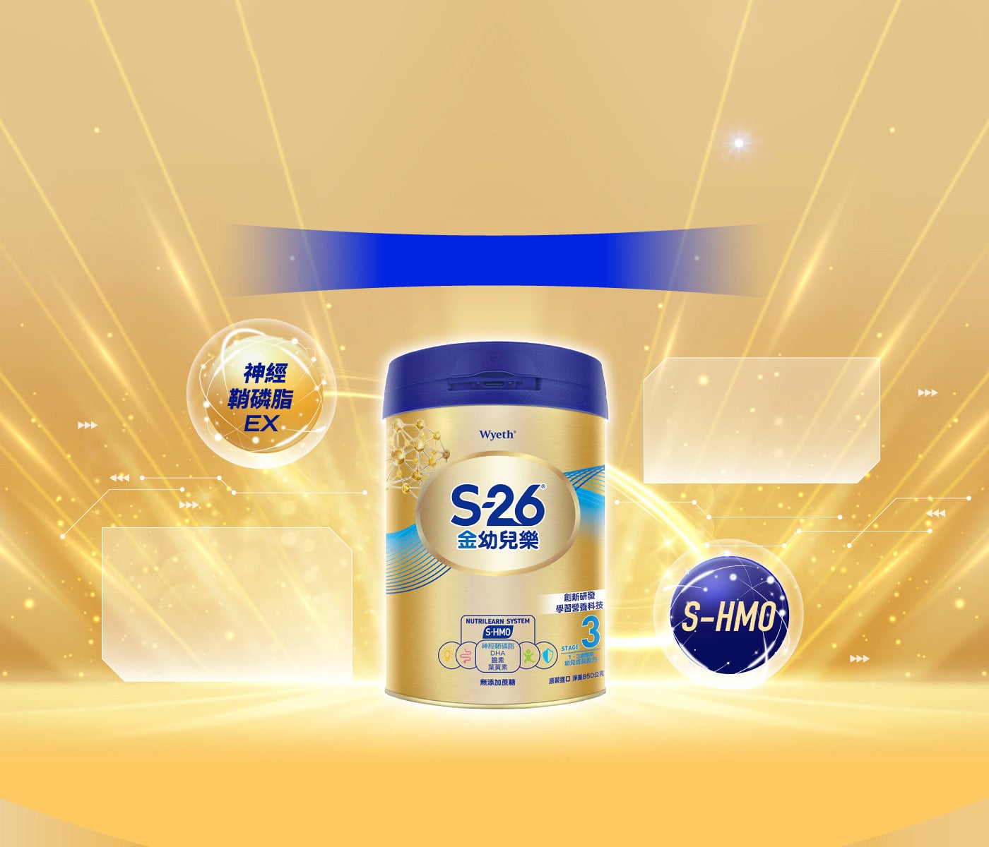 S-26學習力配方No.1 掌握寶寶3歲前學習黃金期