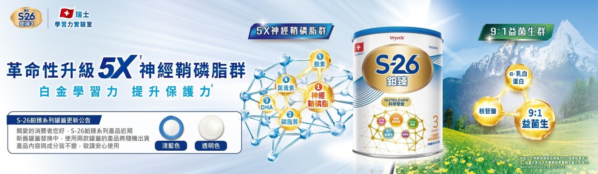 革命性升級5X神經鞘磷脂群